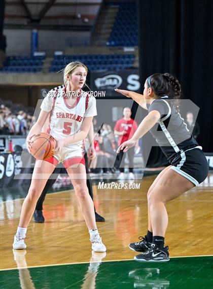 Thumbnail 1 in Lynnwood vs. Stanwood (WIAA State Round of 12) photogallery.