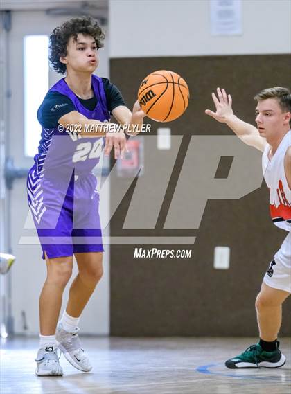 Thumbnail 2 in Liberty Christian vs. Village Christian Academy (Isaac Levy Veterans Day Tournament) photogallery.