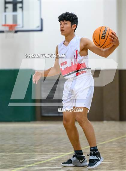 Thumbnail 3 in Liberty Christian vs. Village Christian Academy (Isaac Levy Veterans Day Tournament) photogallery.