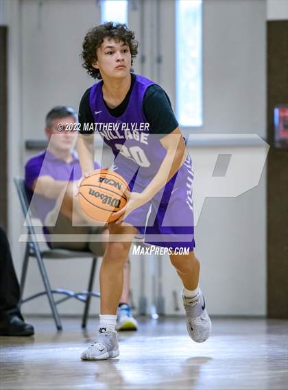Thumbnail 2 in Liberty Christian vs. Village Christian Academy (Isaac Levy Veterans Day Tournament) photogallery.