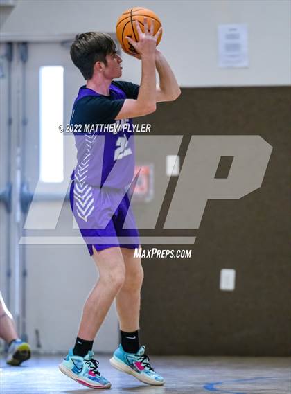 Thumbnail 1 in Liberty Christian vs. Village Christian Academy (Isaac Levy Veterans Day Tournament) photogallery.