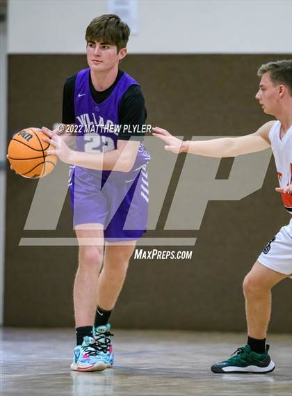 Thumbnail 1 in Liberty Christian vs. Village Christian Academy (Isaac Levy Veterans Day Tournament) photogallery.