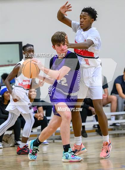 Thumbnail 3 in Liberty Christian vs. Village Christian Academy (Isaac Levy Veterans Day Tournament) photogallery.