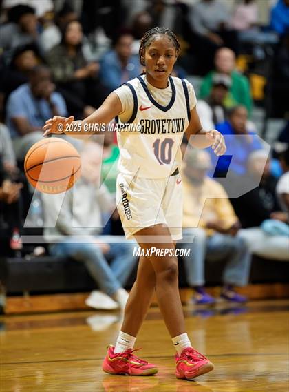 Thumbnail 1 in Josey vs. Grovetown  (GIRLS ONLY! Tip Off) photogallery.