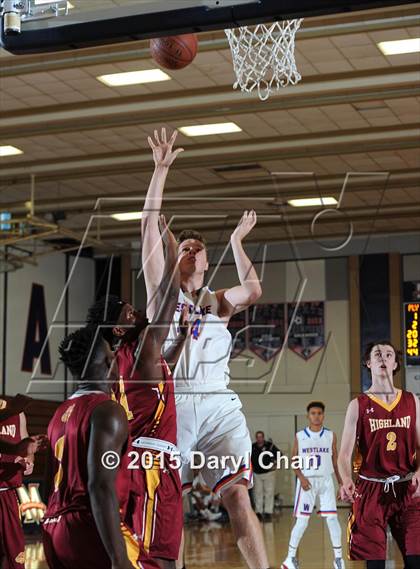 Thumbnail 2 in Highland vs. Westlake (Rose City Roundball Classic) photogallery.