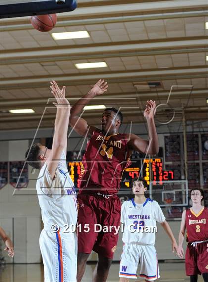 Thumbnail 1 in Highland vs. Westlake (Rose City Roundball Classic) photogallery.