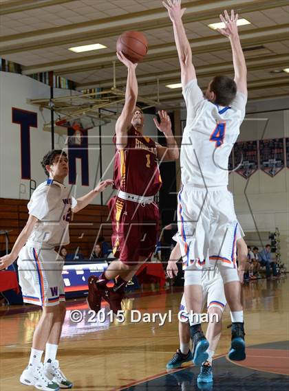 Thumbnail 2 in Highland vs. Westlake (Rose City Roundball Classic) photogallery.