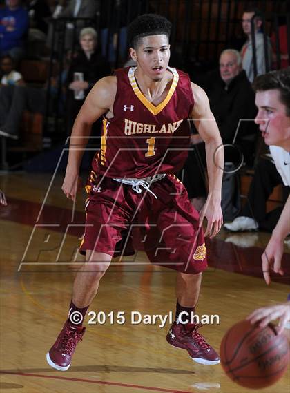 Thumbnail 1 in Highland vs. Westlake (Rose City Roundball Classic) photogallery.