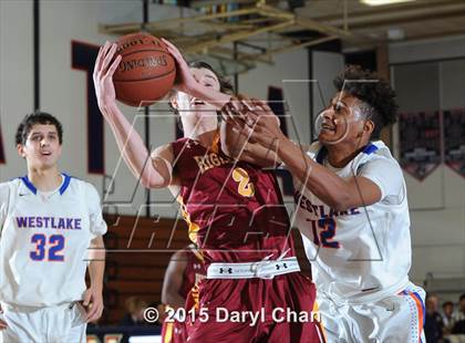 Thumbnail 2 in Highland vs. Westlake (Rose City Roundball Classic) photogallery.