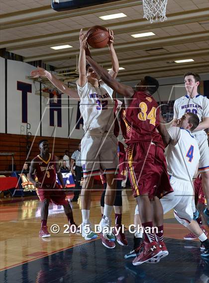 Thumbnail 2 in Highland vs. Westlake (Rose City Roundball Classic) photogallery.