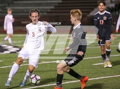Thumbnail 3 in St. Michael the Archangel @ E.D. White(LHSAA Division III Regional Playoff) photogallery.