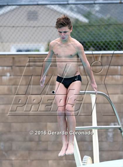 Thumbnail 2 in CIF SJS Boys Diving Finals photogallery.