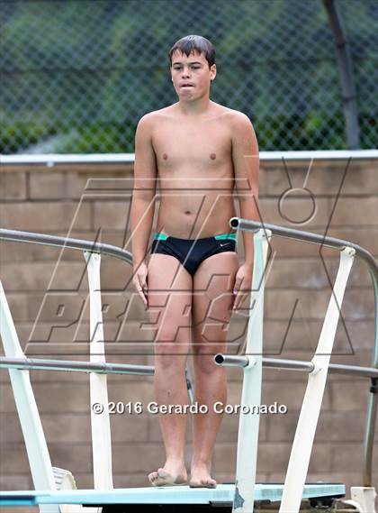 Thumbnail 1 in CIF SJS Boys Diving Finals photogallery.