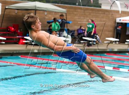 Thumbnail 2 in CIF SJS Boys Diving Finals photogallery.
