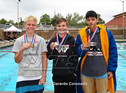 Thumbnail 1 in CIF SJS Boys Diving Finals photogallery.