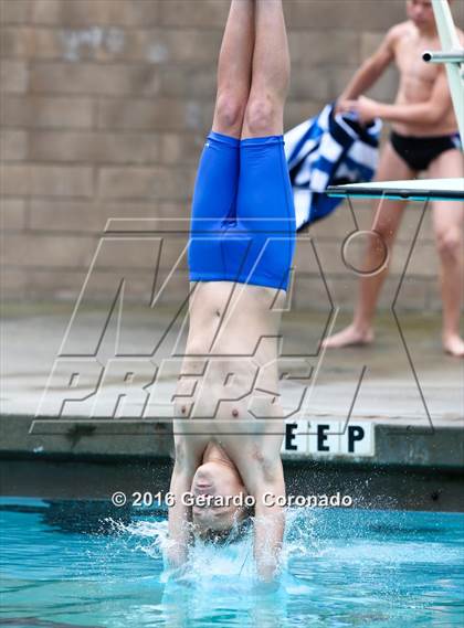 Thumbnail 2 in CIF SJS Boys Diving Finals photogallery.