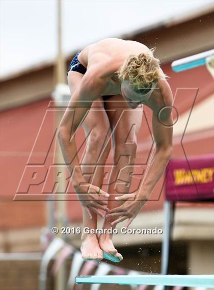 Thumbnail 2 in CIF SJS Boys Diving Finals photogallery.