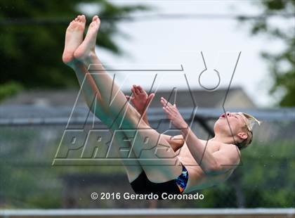 Thumbnail 3 in CIF SJS Boys Diving Finals photogallery.