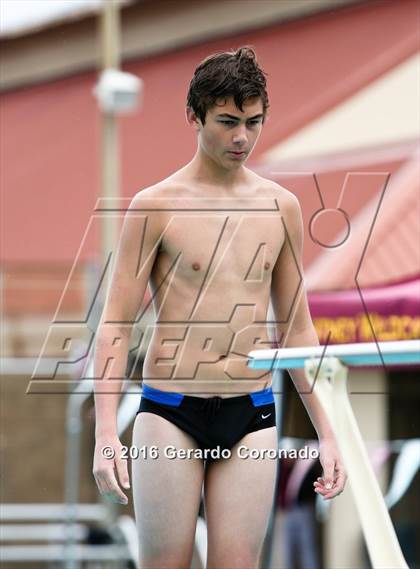 Thumbnail 1 in CIF SJS Boys Diving Finals photogallery.
