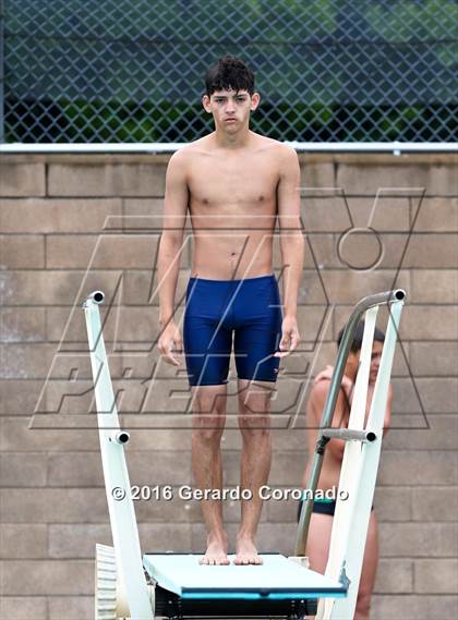Thumbnail 1 in CIF SJS Boys Diving Finals photogallery.