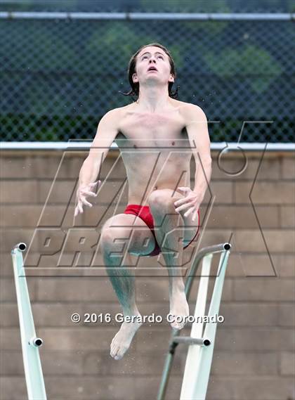 Thumbnail 2 in CIF SJS Boys Diving Finals photogallery.