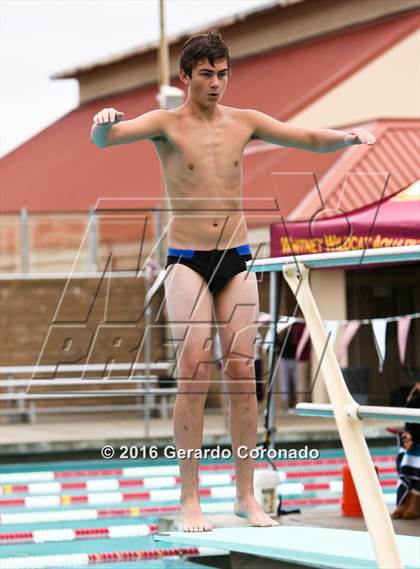 Thumbnail 2 in CIF SJS Boys Diving Finals photogallery.