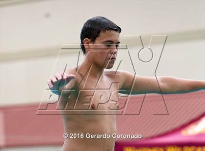 Thumbnail 3 in CIF SJS Boys Diving Finals photogallery.