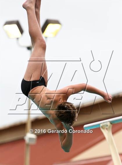 Thumbnail 1 in CIF SJS Boys Diving Finals photogallery.