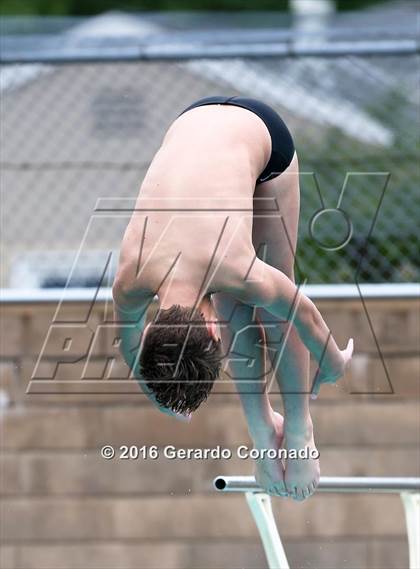 Thumbnail 3 in CIF SJS Boys Diving Finals photogallery.