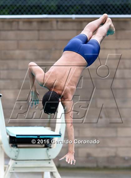 Thumbnail 1 in CIF SJS Boys Diving Finals photogallery.