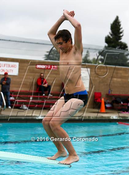Thumbnail 1 in CIF SJS Boys Diving Finals photogallery.