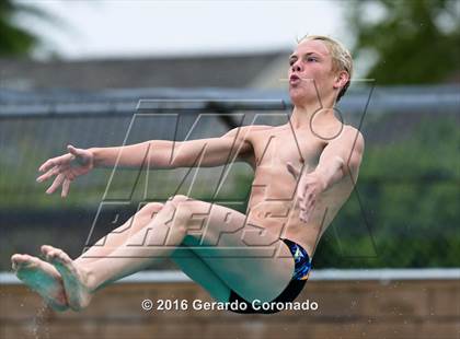 Thumbnail 2 in CIF SJS Boys Diving Finals photogallery.