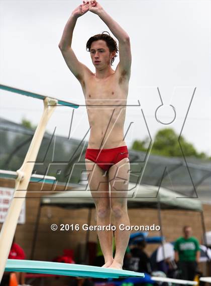 Thumbnail 3 in CIF SJS Boys Diving Finals photogallery.