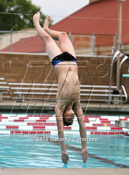 Thumbnail 1 in CIF SJS Boys Diving Finals photogallery.