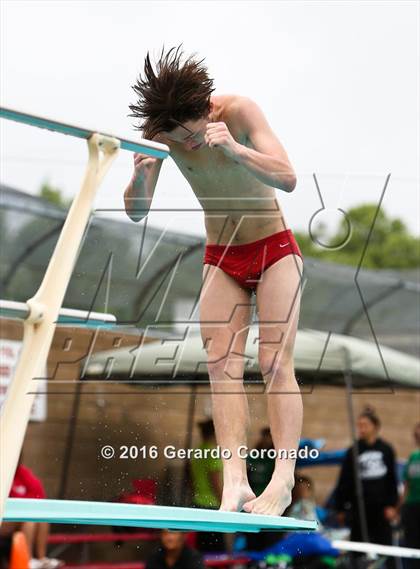 Thumbnail 1 in CIF SJS Boys Diving Finals photogallery.