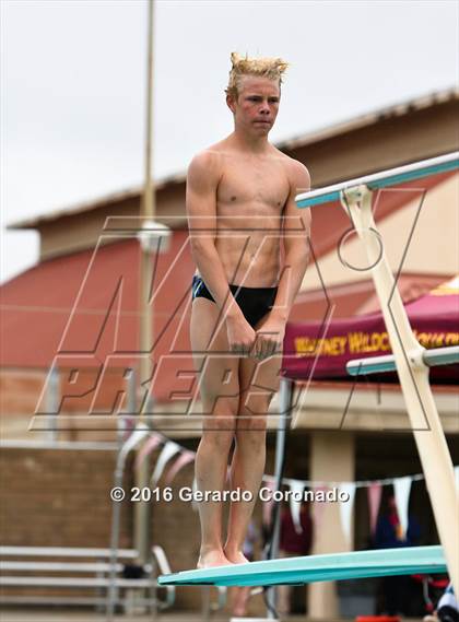 Thumbnail 1 in CIF SJS Boys Diving Finals photogallery.