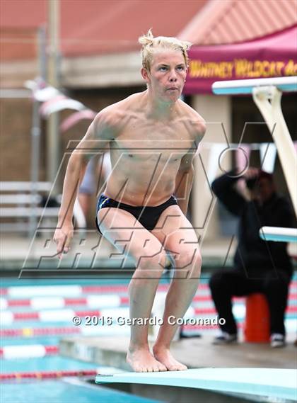 Thumbnail 2 in CIF SJS Boys Diving Finals photogallery.