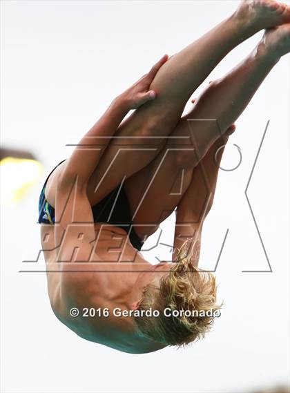 Thumbnail 3 in CIF SJS Boys Diving Finals photogallery.