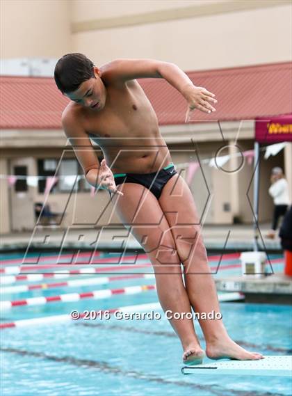 Thumbnail 1 in CIF SJS Boys Diving Finals photogallery.
