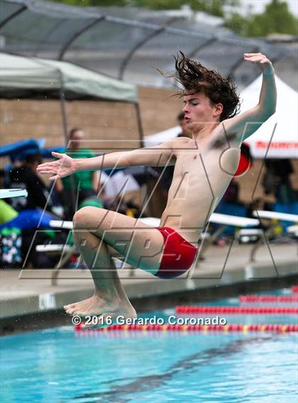 Thumbnail 3 in CIF SJS Boys Diving Finals photogallery.