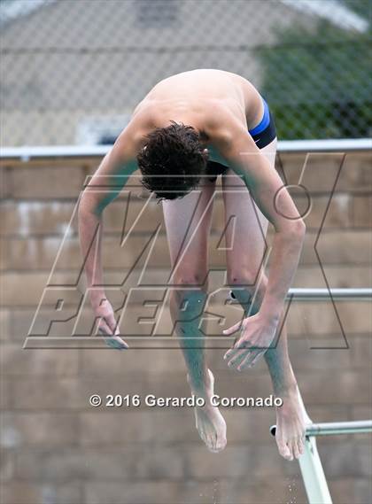 Thumbnail 2 in CIF SJS Boys Diving Finals photogallery.
