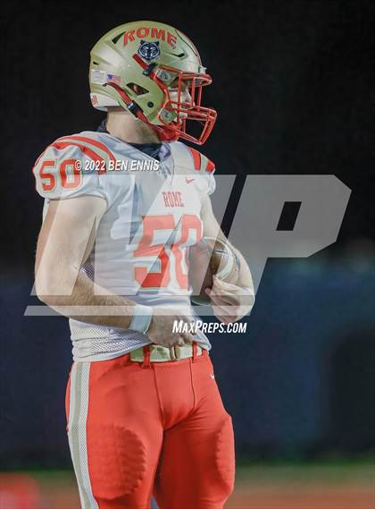 Thumbnail 2 in Langston Hughes vs Rome (GHSA 6A Semifinal) photogallery.