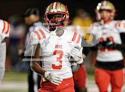 Thumbnail 3 in Langston Hughes vs Rome (GHSA 6A Semifinal) photogallery.