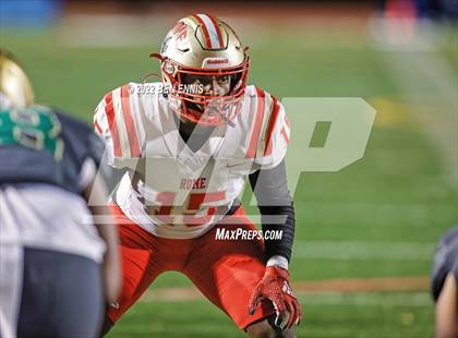 Thumbnail 2 in Langston Hughes vs Rome (GHSA 6A Semifinal) photogallery.