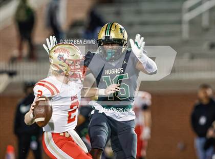 Thumbnail 1 in Langston Hughes vs Rome (GHSA 6A Semifinal) photogallery.