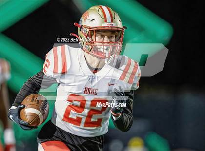Thumbnail 1 in Langston Hughes vs Rome (GHSA 6A Semifinal) photogallery.