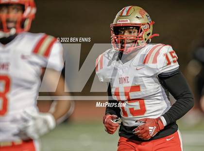 Thumbnail 1 in Langston Hughes vs Rome (GHSA 6A Semifinal) photogallery.