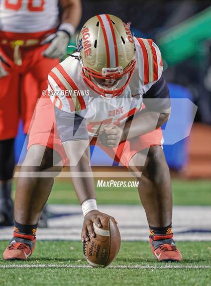 Thumbnail 3 in Langston Hughes vs Rome (GHSA 6A Semifinal) photogallery.