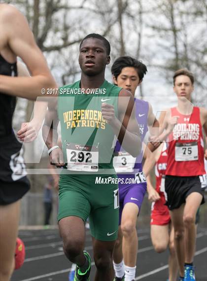 Thumbnail 3 in West Mecklenburg Hawk Invitational photogallery.