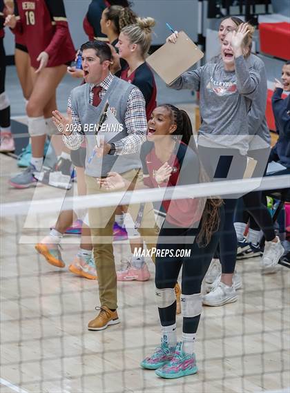 Thumbnail 1 in Trinity Christian vs. Hebron Christian (GHSA Private Semifinal) photogallery.